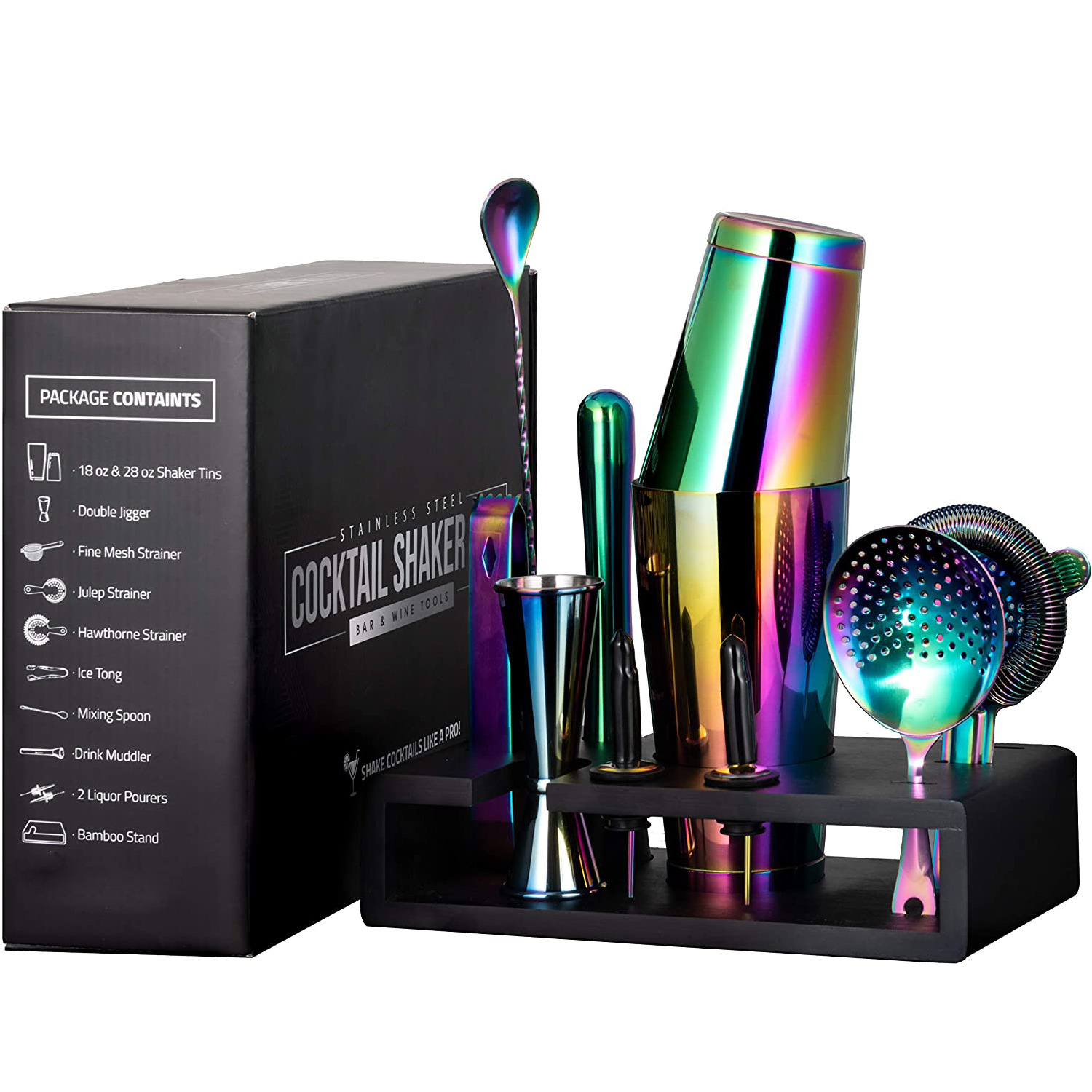 Amazon Best Seller 14pcs Bosto - Boston Shaker Set recensione e prezzo