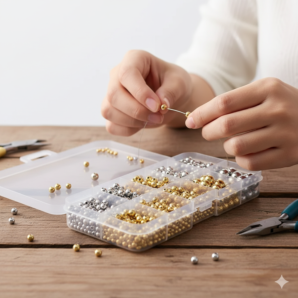 950PCS CCB 3/4/6/8/10MM Gold S - Bar Cart Gold recensione e prezzo