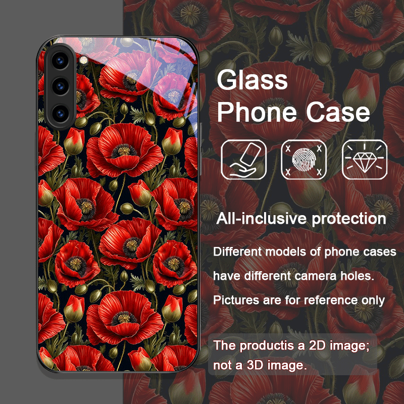 Retro Poppy Flower Bloom Hot R - Old Fashioned Glass recensione e prezzo