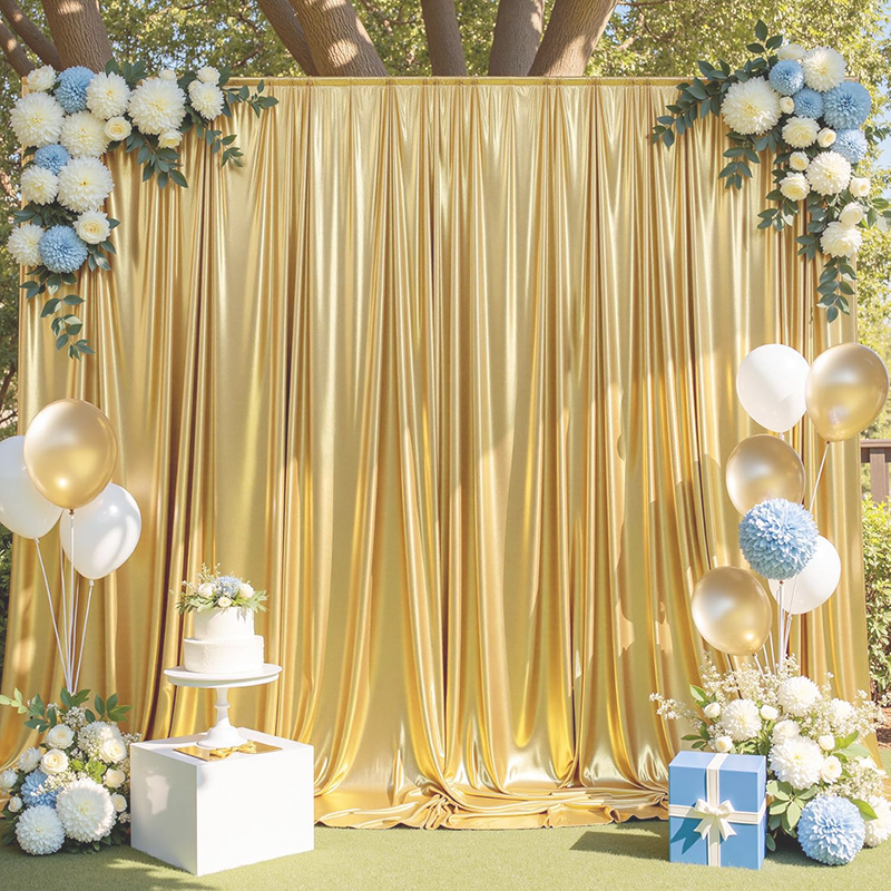 Gold Sequin Backdrop Curtain W - Home Bargains recensione e prezzo