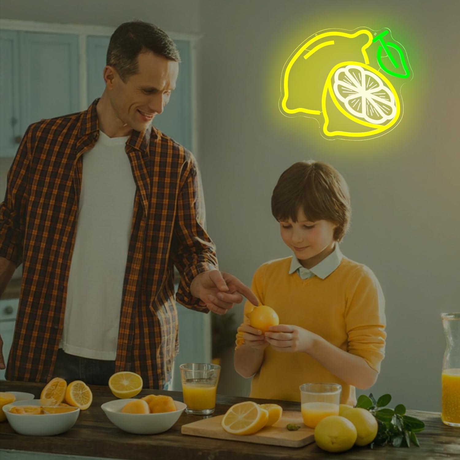 Lemon Neon Sign Dimmable LED L - Home Bar Signs recensione e prezzo