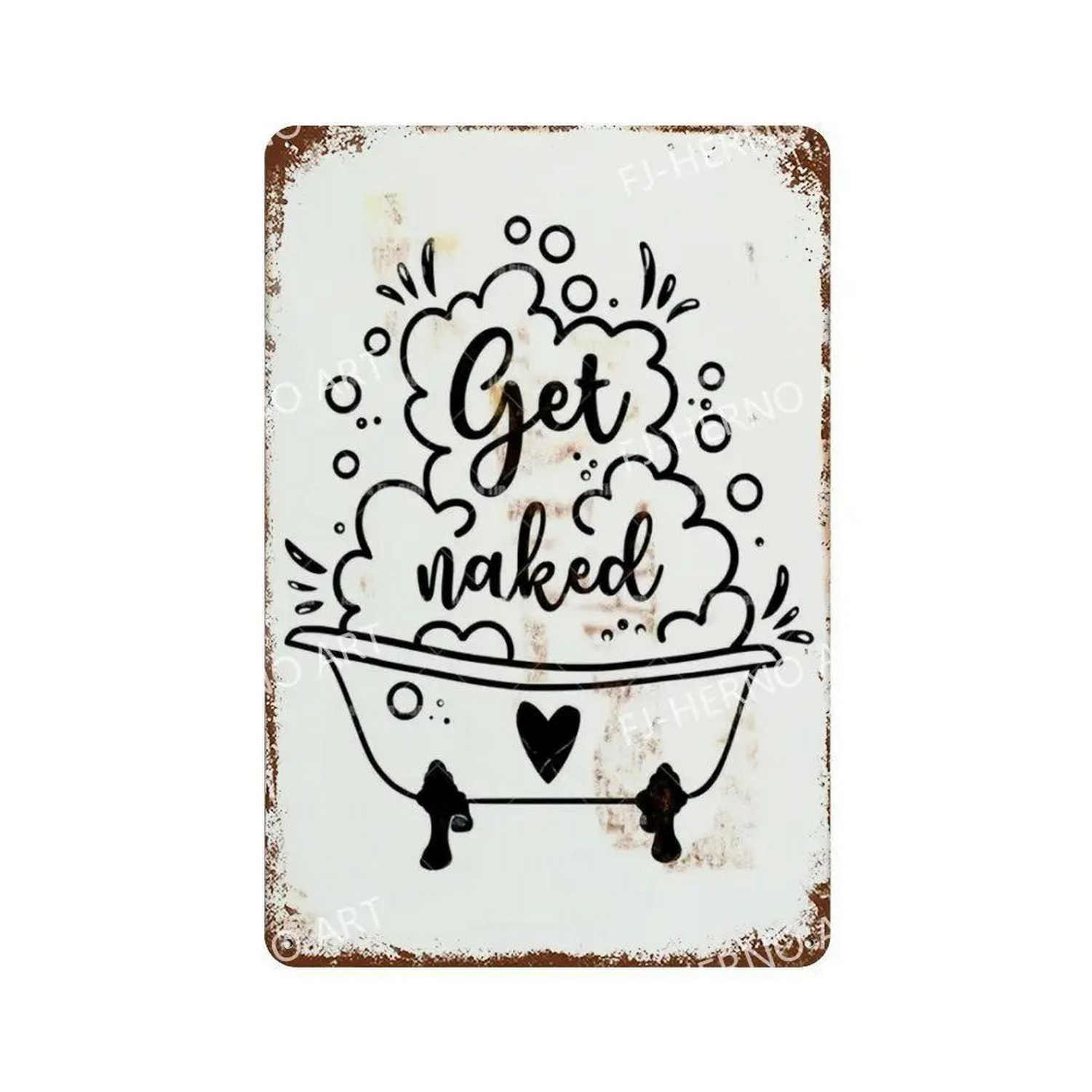 Attention Metal Tin Sign Washi - Home Bar Cafe recensione e prezzo