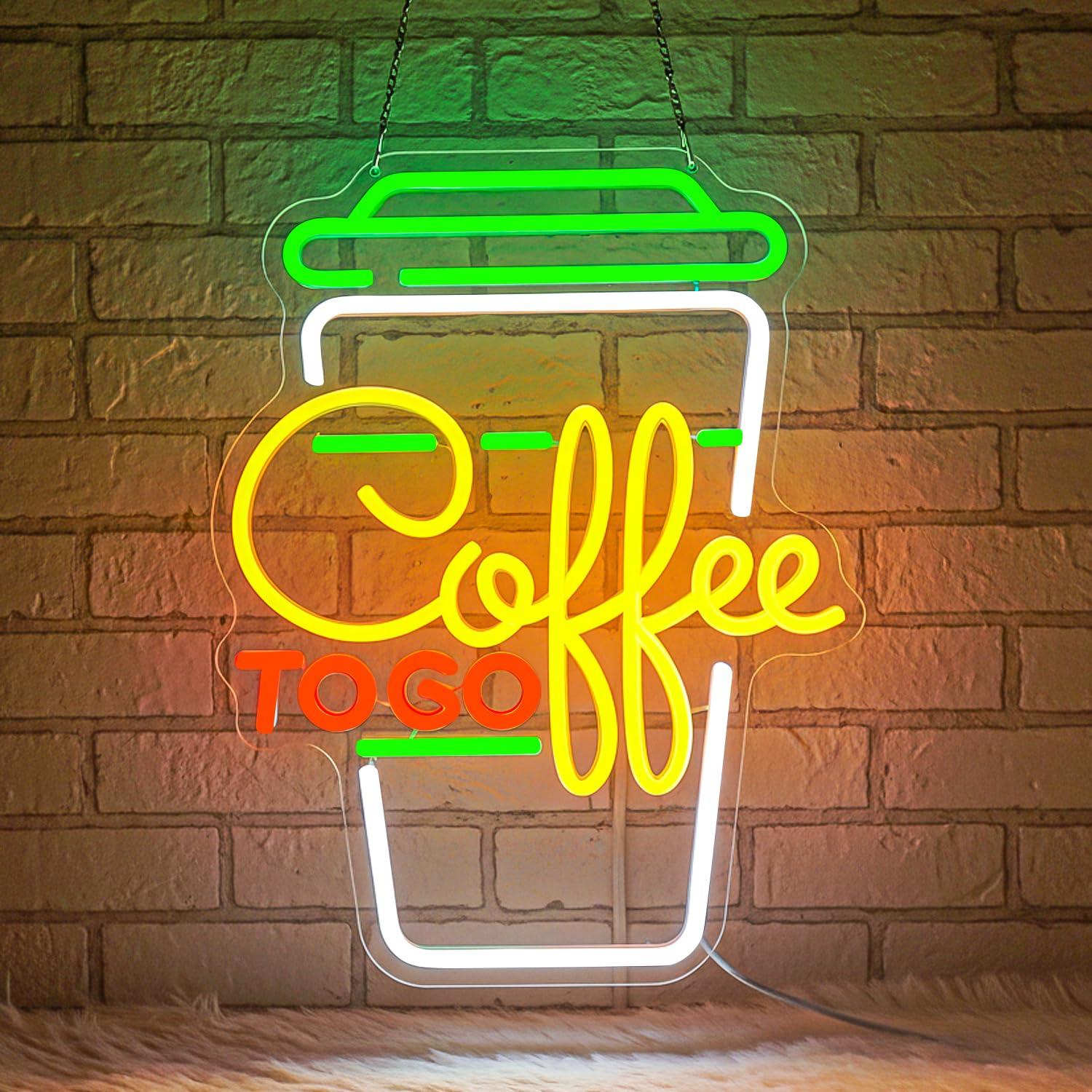 Coffee Neon Sign USB Dimmable  - Home Bar Signs recensione e prezzo