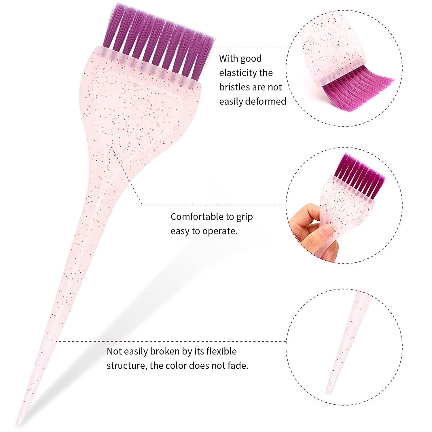 Professional Dye Hair Brush Sa - Home Barbershop recensione e prezzo