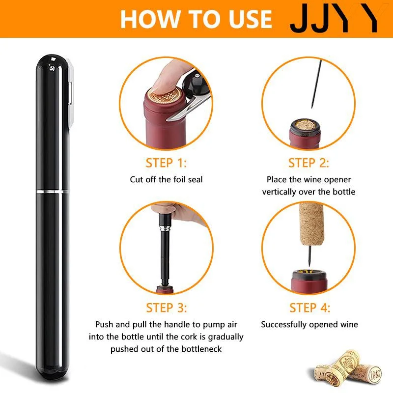 Air Pump Wine Bottle Opener St - Wine Preservation Pump recensione e prezzo