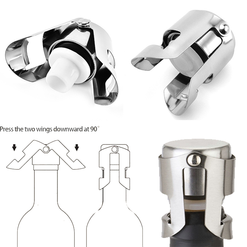 Champagne Stopper Sparkling Wi - Wine Preservation Pump recensione e prezzo