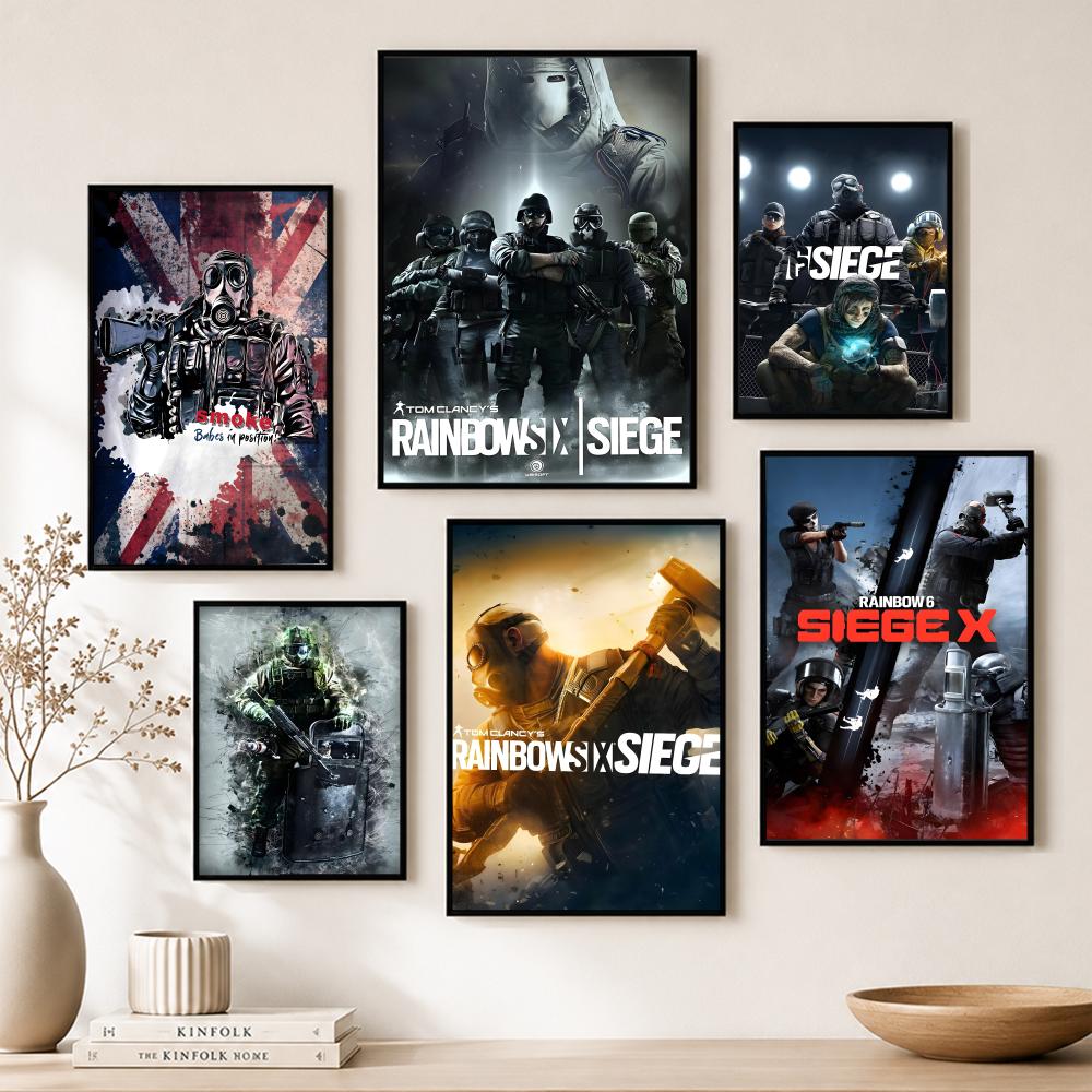Game R-Rainbow Six Poster Pape - Home Bar And Theater recensione e prezzo