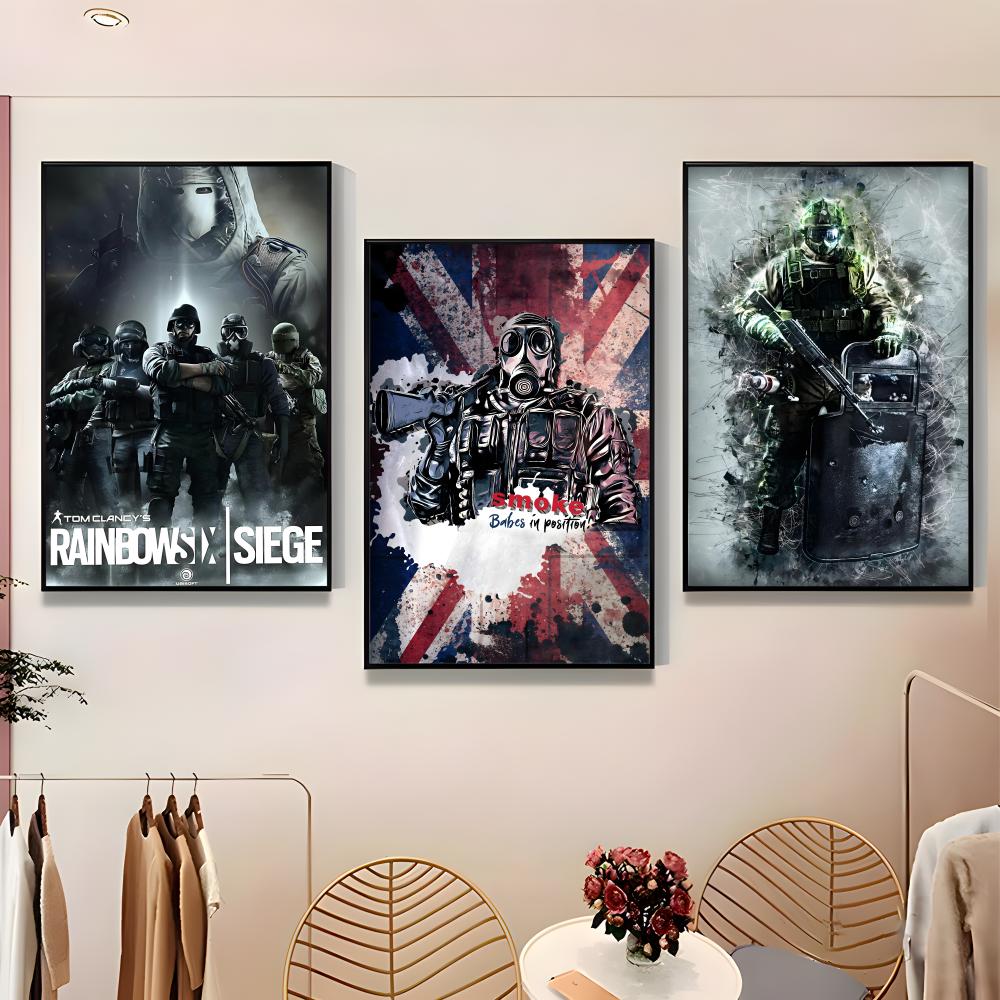 Game R-Rainbow Six Poster Pape - Home Bar And Theater recensione e prezzo