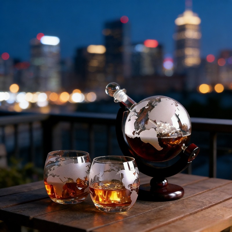 Creative Globe Decanter Set wi - Decanter Globe Set recensione e prezzo