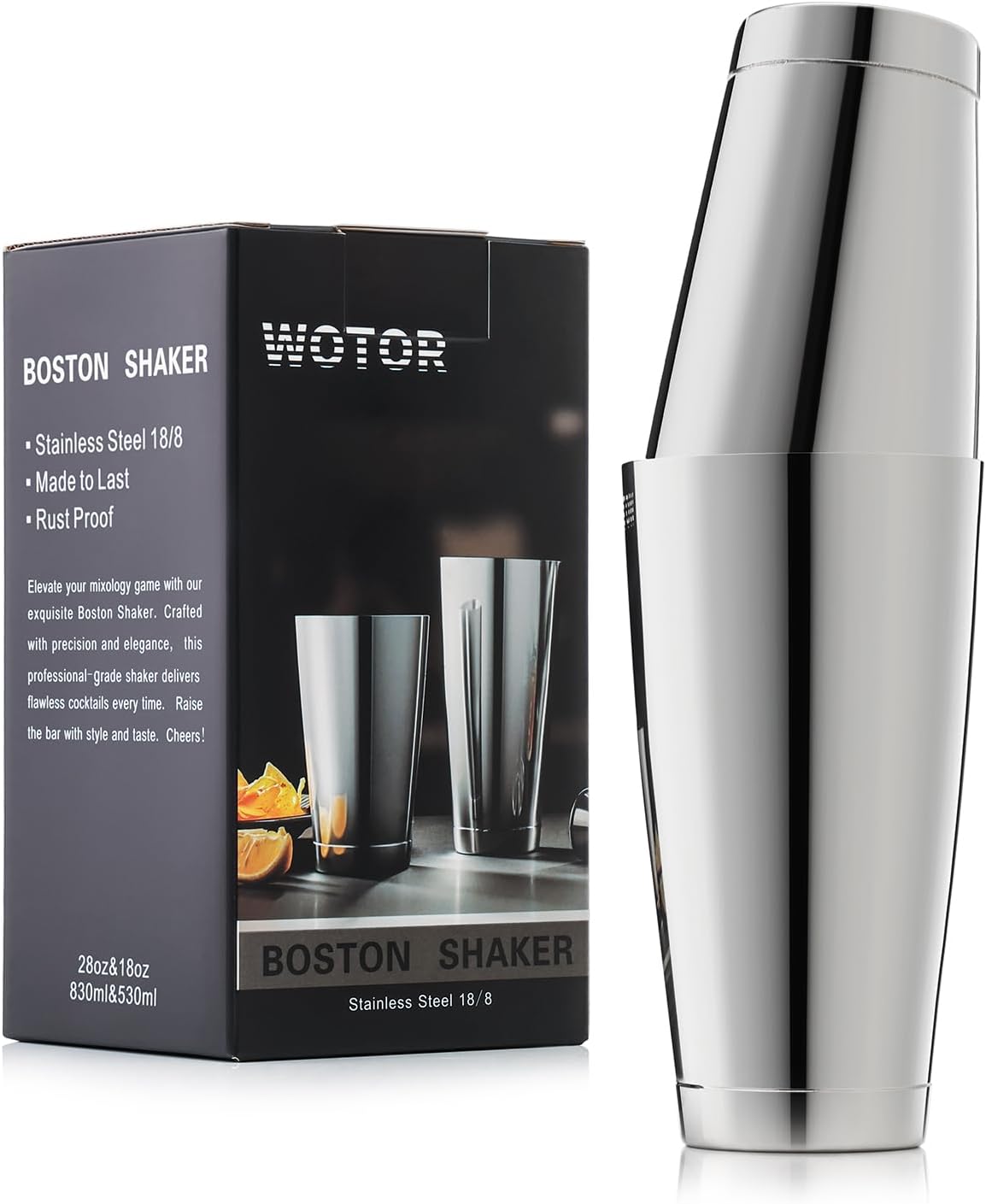 Boston Cocktail Shaker Set, 18 - Boston Shaker Set recensione e prezzo