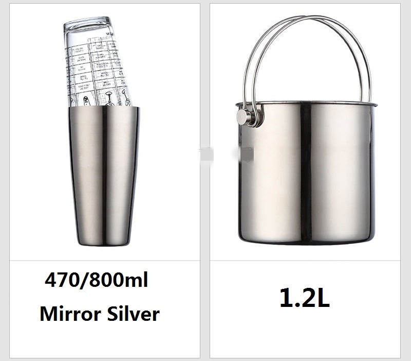 Cocktail Shaker Bar Set Stainl - Boston Shaker Set recensione e prezzo