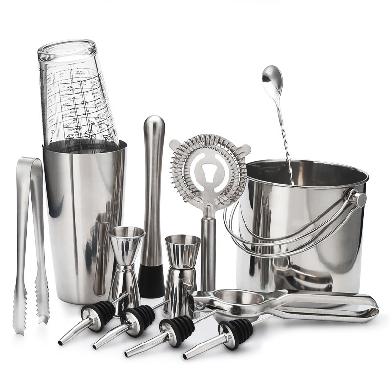 Cocktail Shaker Bar Set Stainl - Boston Shaker Set recensione e prezzo