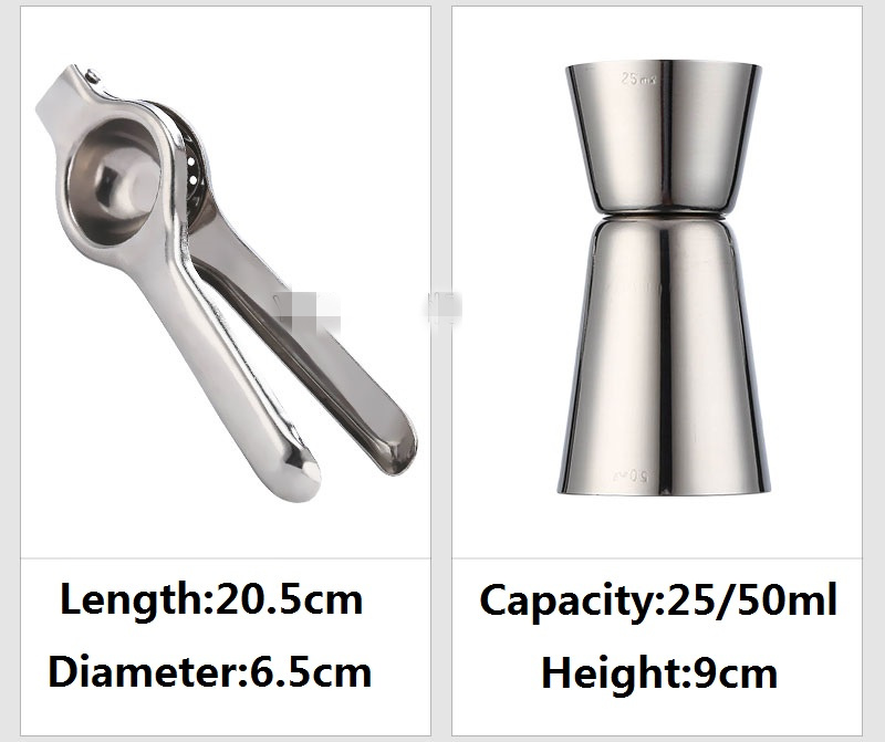 Cocktail Shaker Bar Set Stainl - Boston Shaker Set recensione e prezzo