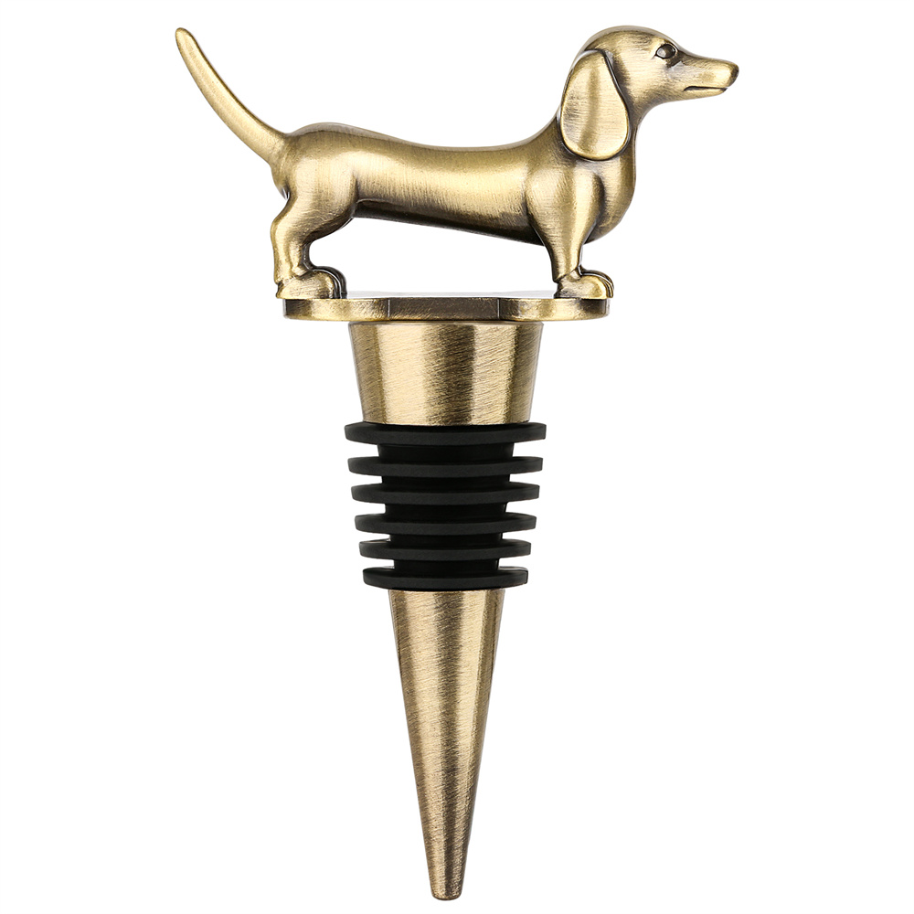 Wine Bottle Stopper Dachshund  - Wine Preservation Pump recensione e prezzo