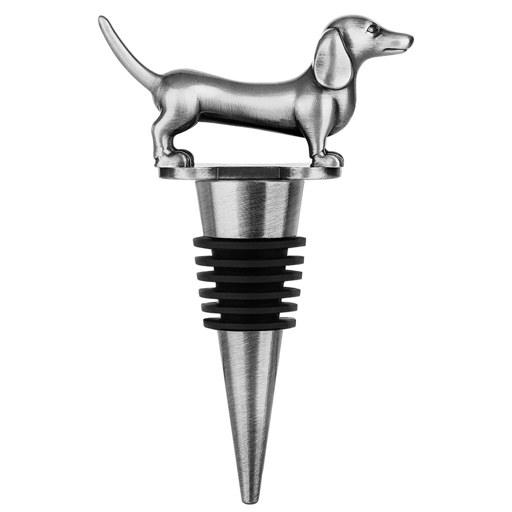 Wine Bottle Stopper Dachshund  - Wine Preservation Pump recensione e prezzo