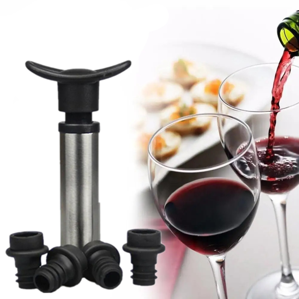 Wine Stopper with Vacuum Wine  - Wine Preservation Pump recensione e prezzo