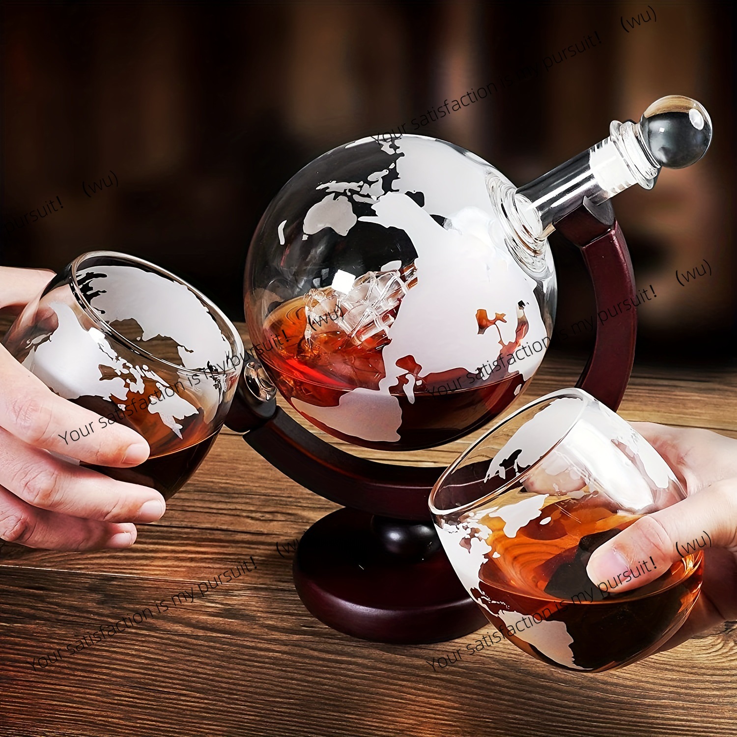 Whiskey Decanter Globe Set wit - Decanter Globe Set recensione e prezzo