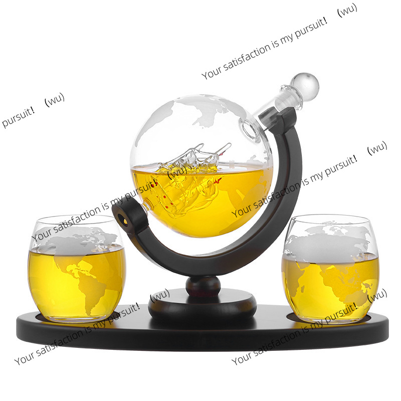 Whiskey Decanter Globe Set wit - Decanter Globe Set recensione e prezzo
