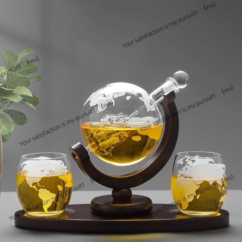 Whiskey Decanter Globe Set wit - Decanter Globe Set recensione e prezzo