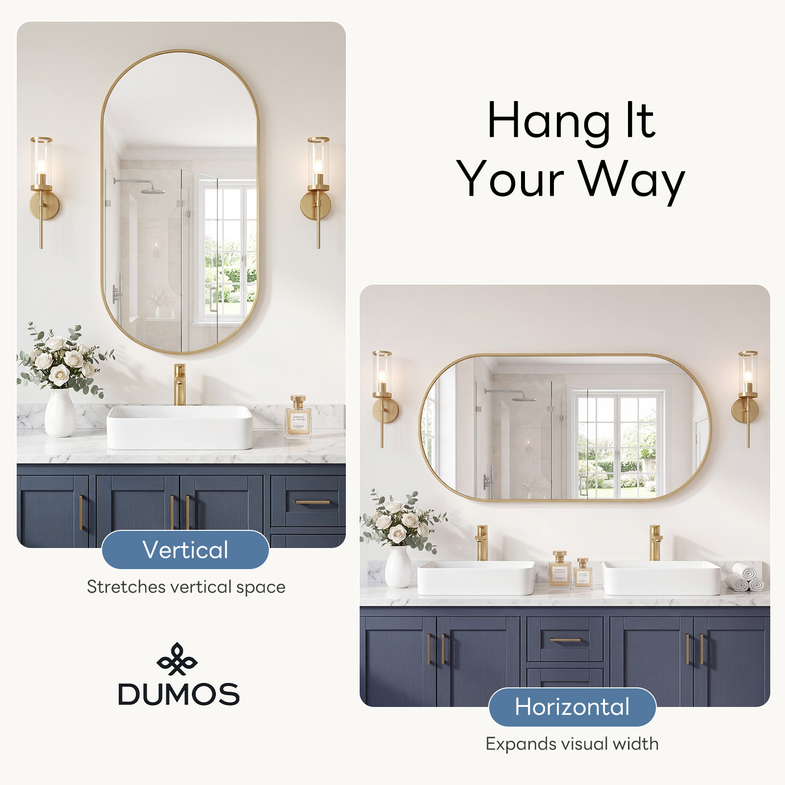 JHK Oval Wall Mirror with Meta - Home Bargains recensione e prezzo