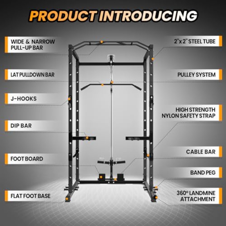 Home Gym Power Cage Heavy-Duty - Home Bar And Gym recensione e prezzo