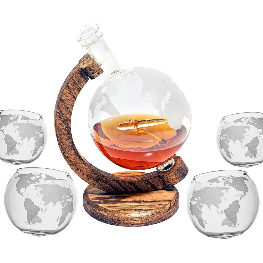 Submarine Decanter Set, Globe  - Decanter Globe Set recensione e prezzo