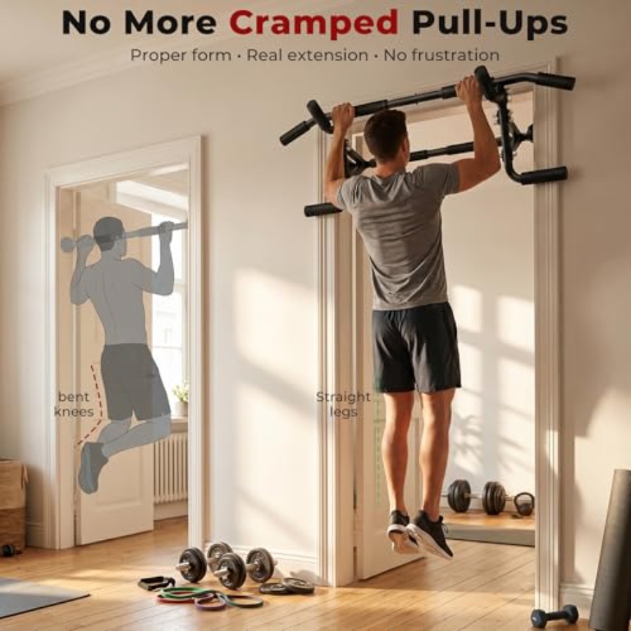 Home gym doorway pull up bar:  - Home Bar And Gym recensione e prezzo