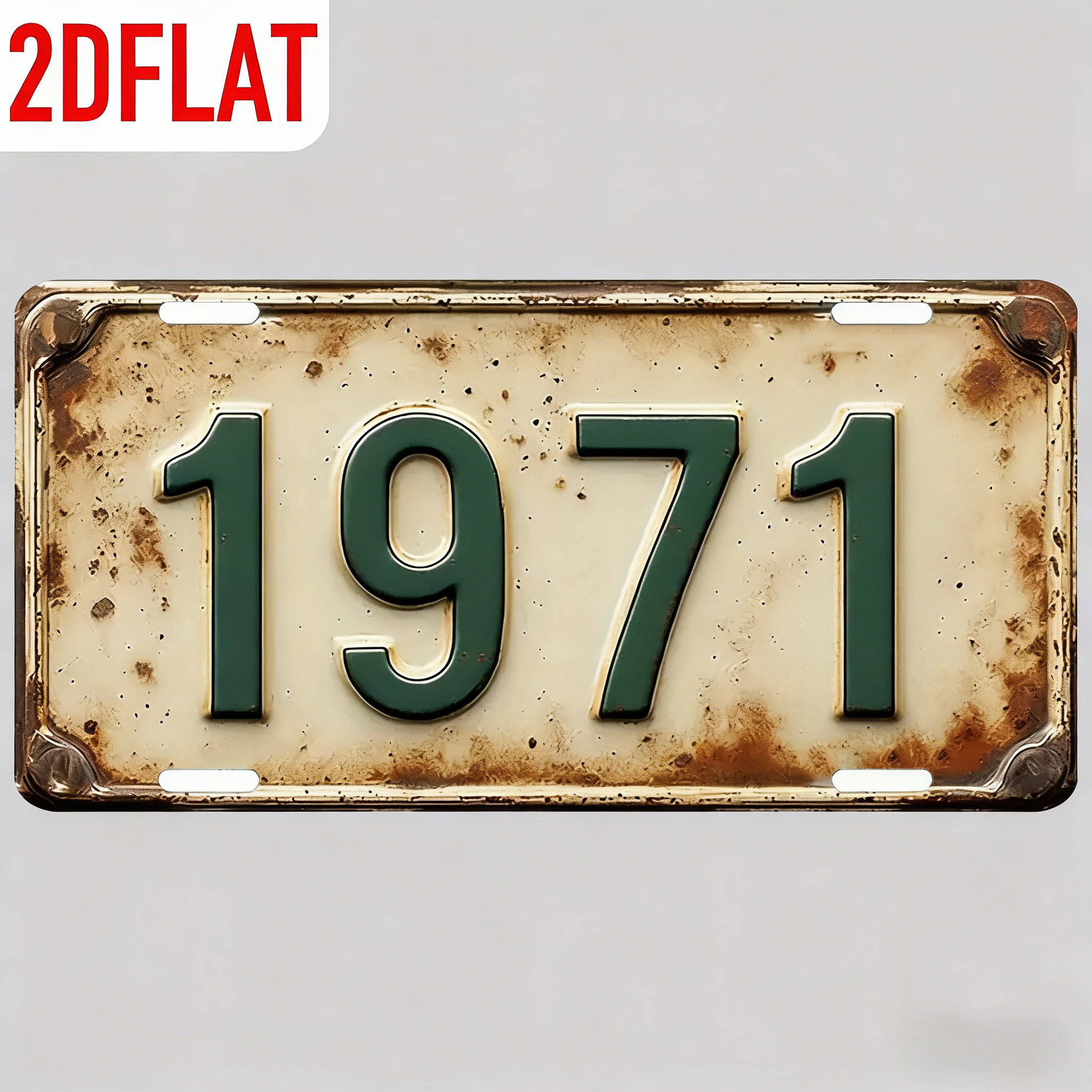 2D Flat Design - Vintage Metal - Home Bar Cafe recensione e prezzo
