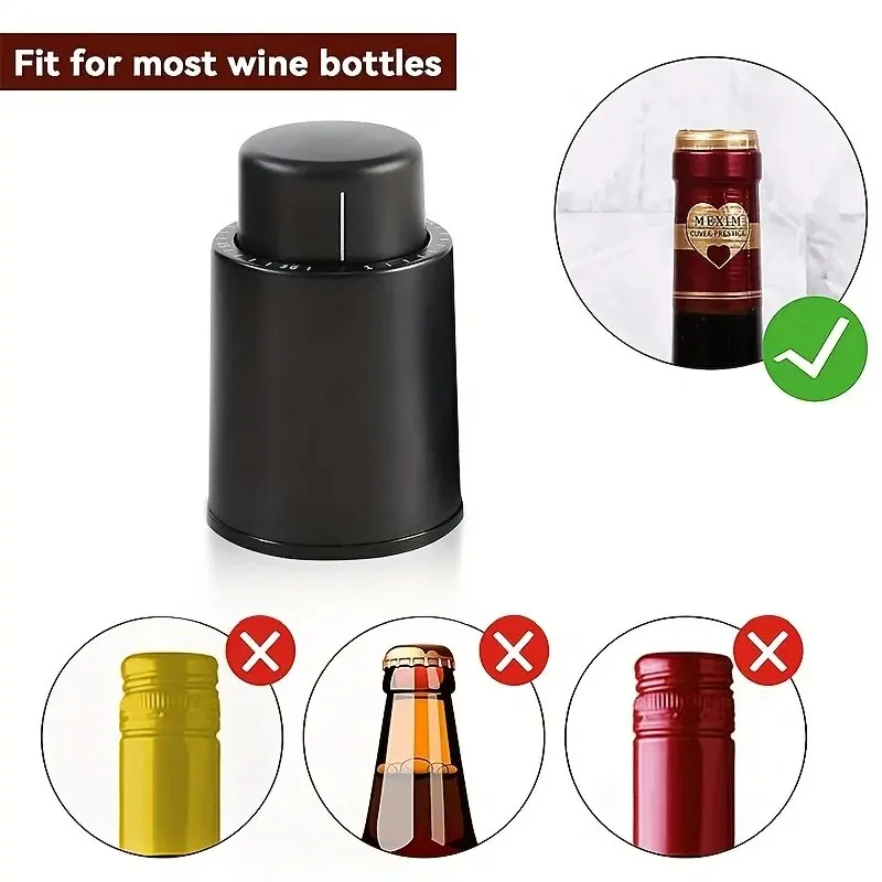 Vacuum Pump Wine Saver Cap Sto - Wine Preservation Pump recensione e prezzo