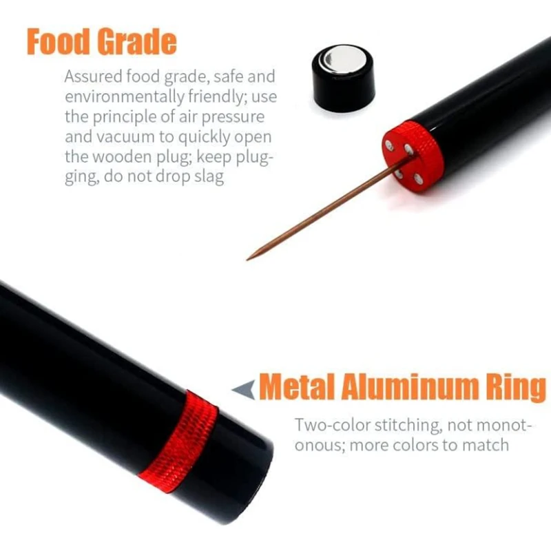 Red Wine Bottle Opener Air Pre - Wine Preservation Pump recensione e prezzo