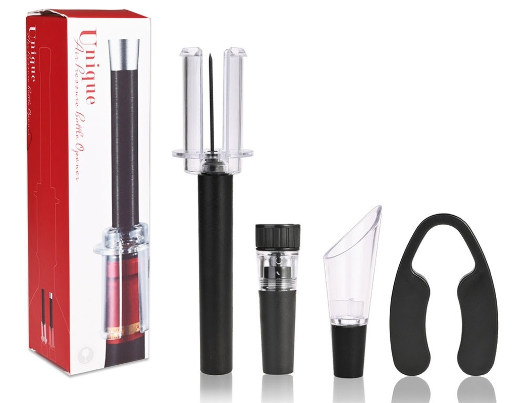 Air Pump Wine Bottle Opener Ai - Wine Preservation Pump recensione e prezzo