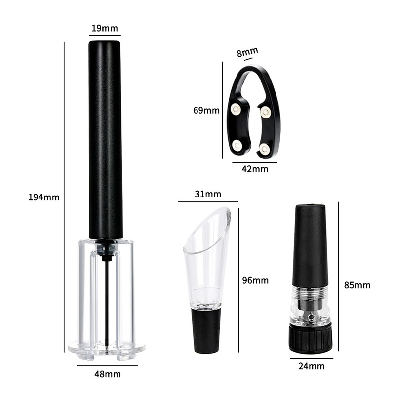 Air Pump Wine Bottle Opener Ai - Wine Preservation Pump recensione e prezzo