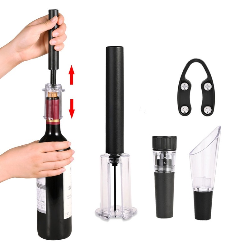 Air Pump Wine Bottle Opener Ai - Wine Preservation Pump recensione e prezzo