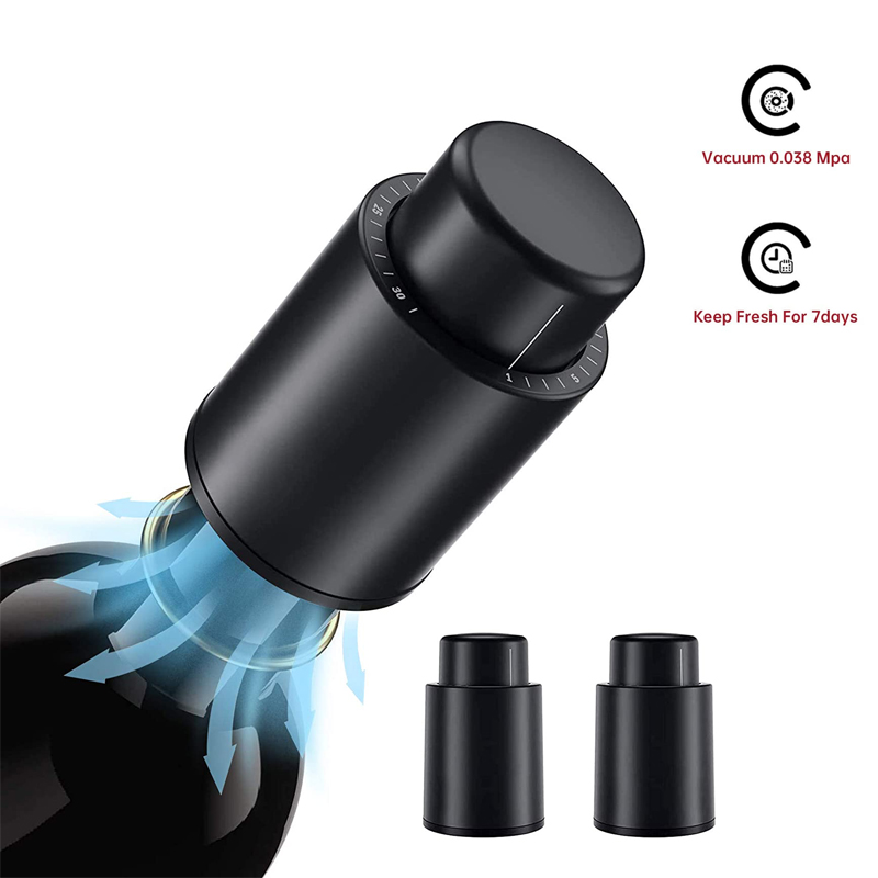 LMETJMA Wine Bottle Stoppers R - Wine Preservation Pump recensione e prezzo