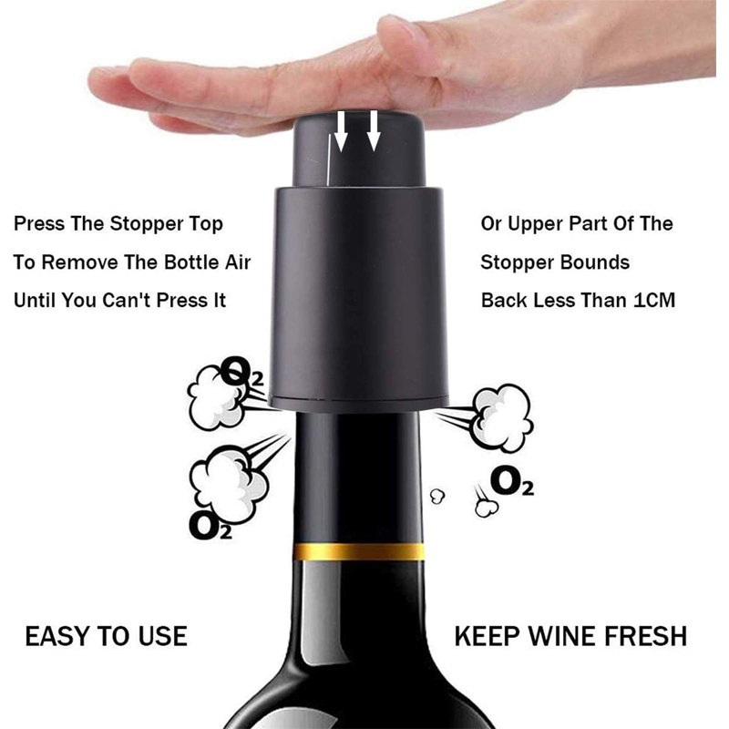 LMETJMA Wine Bottle Stoppers R - Wine Preservation Pump recensione e prezzo