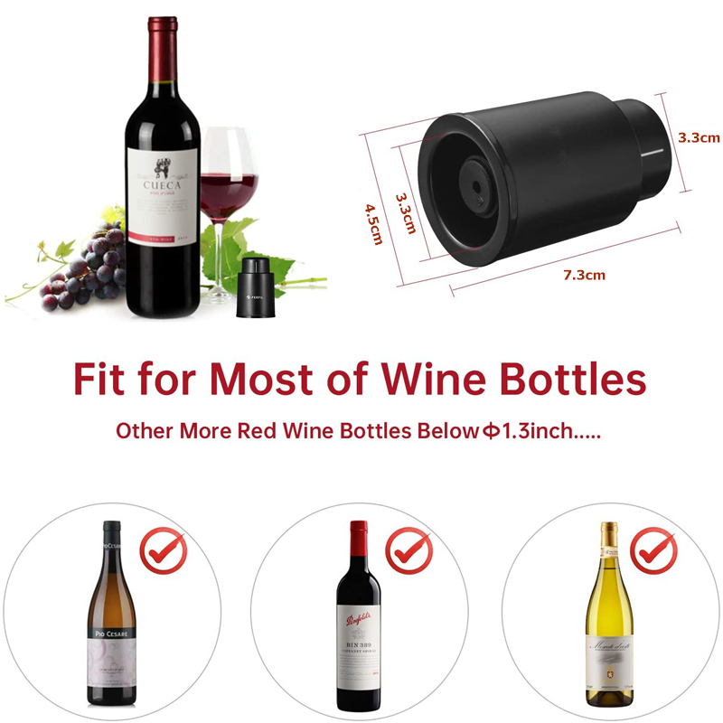 LMETJMA Wine Bottle Stoppers R - Wine Preservation Pump recensione e prezzo