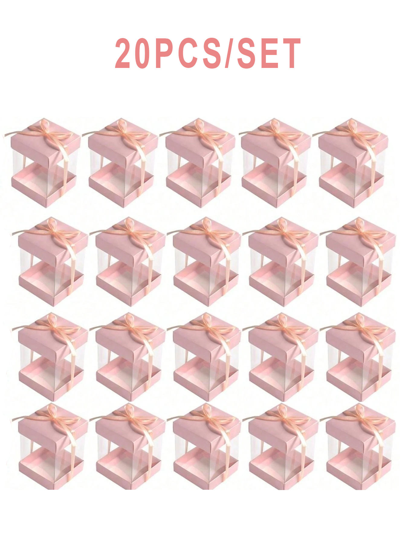 10PCS Clear PET Gift Boxes wit - Bar Cart Gold recensione e prezzo