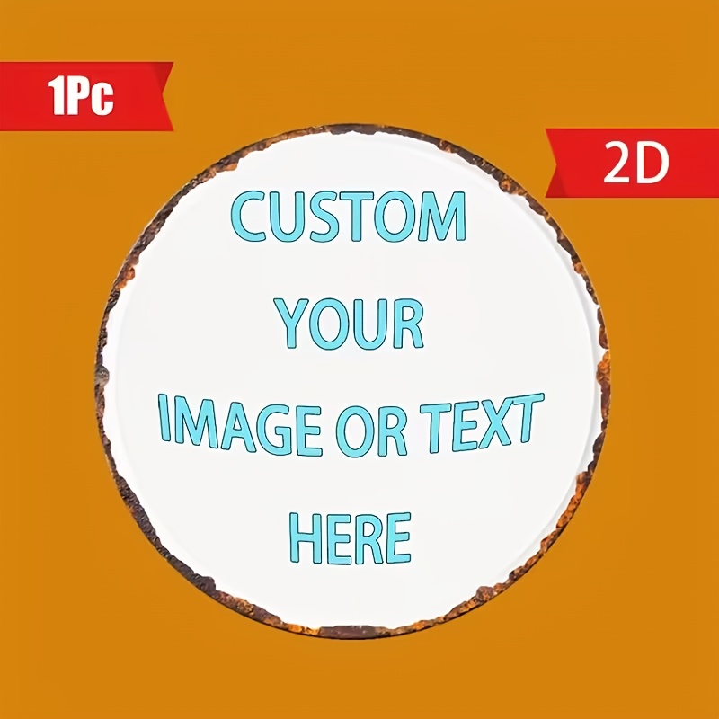Custom Round Metal Tin Sign, P - Home Bar Signs recensione e prezzo