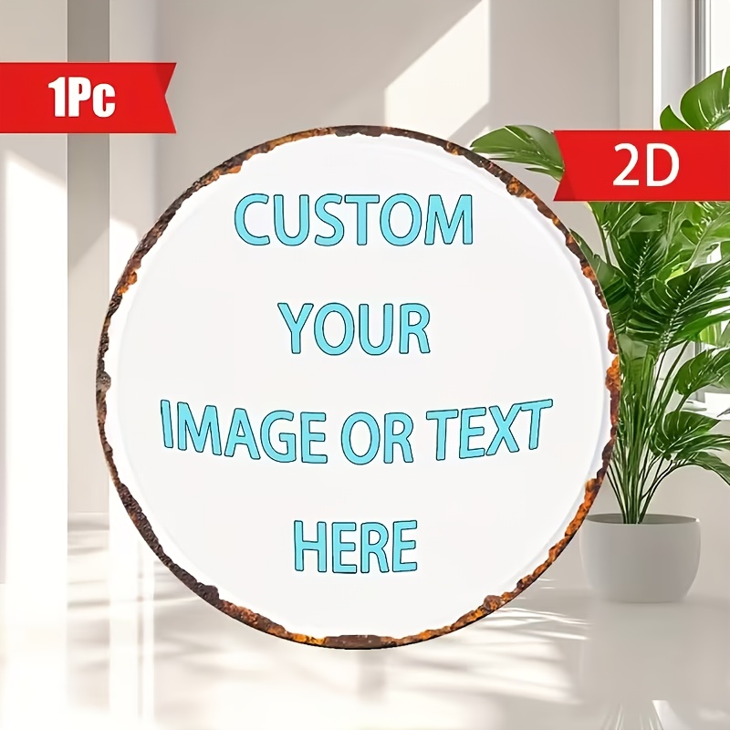 Custom Round Metal Tin Sign, P - Home Bar Signs recensione e prezzo