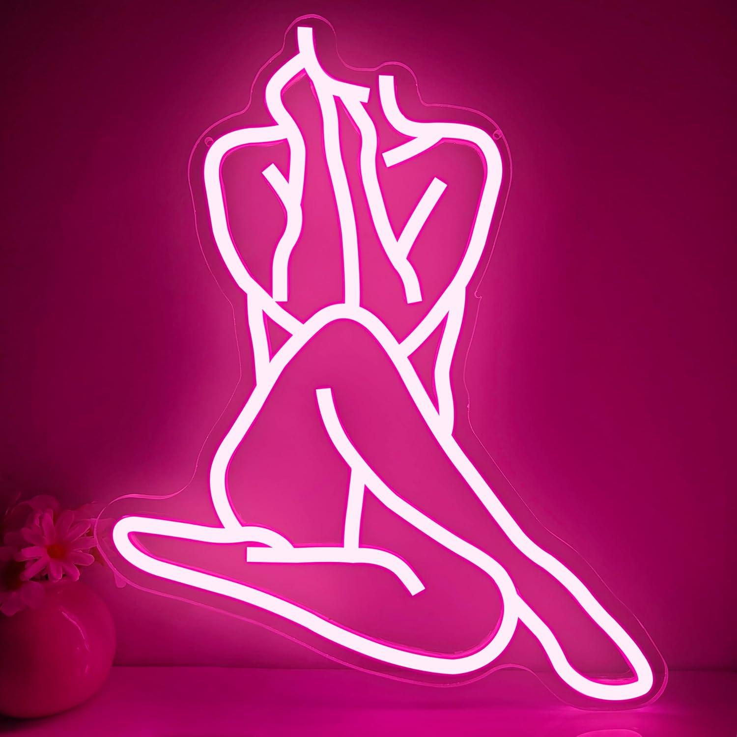 Lady Neon Sign Dimmable LED Li - Home Bar Signs recensione e prezzo